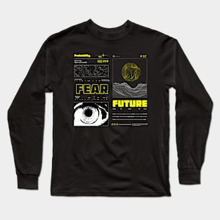 Streetwear Sick Yellow Brutalism Design Long Sleeve T-Shirt